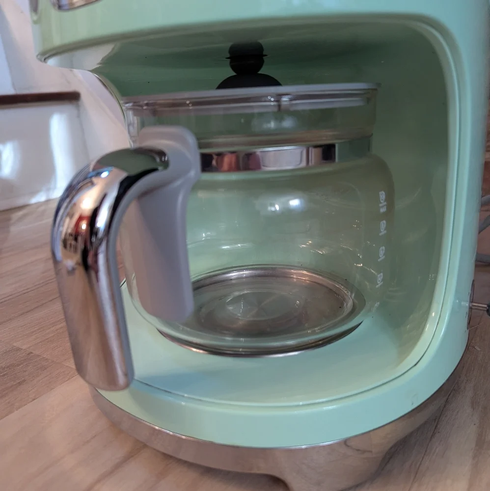 No Offers - 50's retro green SMEG drip coffee maker